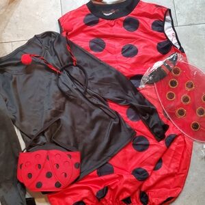 Ladybug Kids Costume Size 10/12